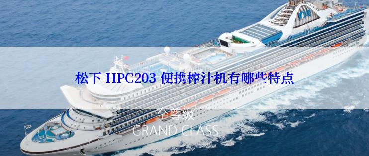 松下 HPC203 便携榨汁机有哪些特点