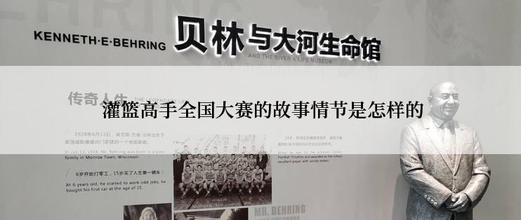  灌篮高手全国大赛的故事情节是怎样的