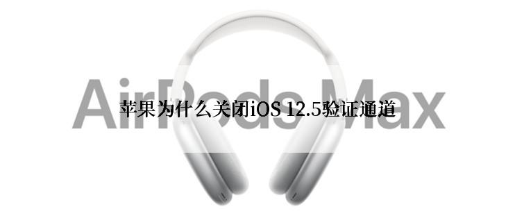 苹果为什么关闭iOS 12.5验证通道