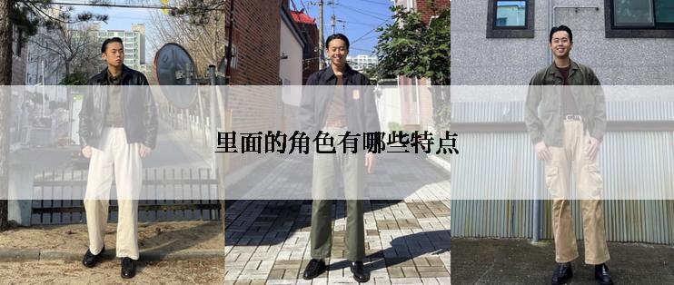 里面的角色有哪些特点