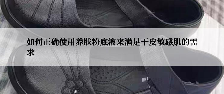 如何正确使用养肤粉底液来满足干皮敏感肌的需求