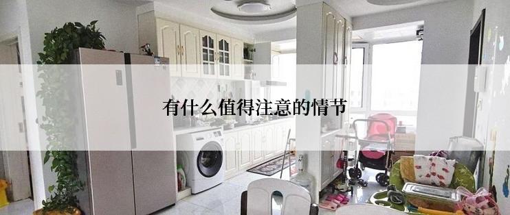 有什么值得注意的情节