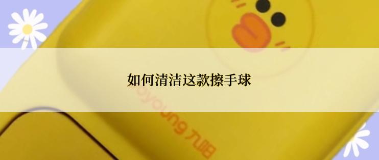 如何清洁这款擦手球
