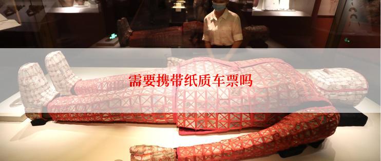 需要携带纸质车票吗