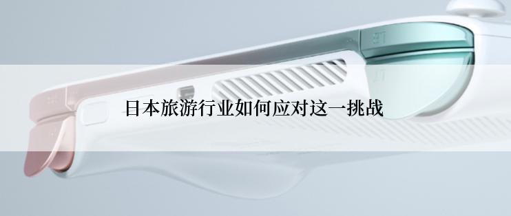 日本旅游行业如何应对这一挑战