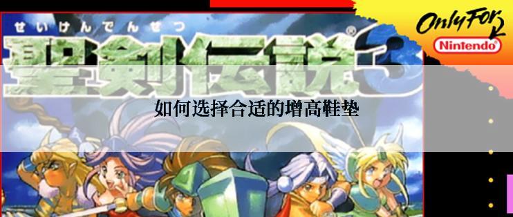 如何选择合适的增高鞋垫
