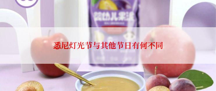 悉尼灯光节与其他节日有何不同