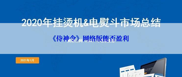 《侍神令》网络版能否盈利