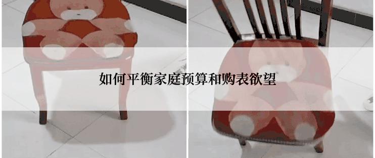 如何平衡家庭预算和购表欲望