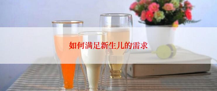 如何满足新生儿的需求