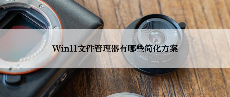 Win11文件管理器有哪些简化方案