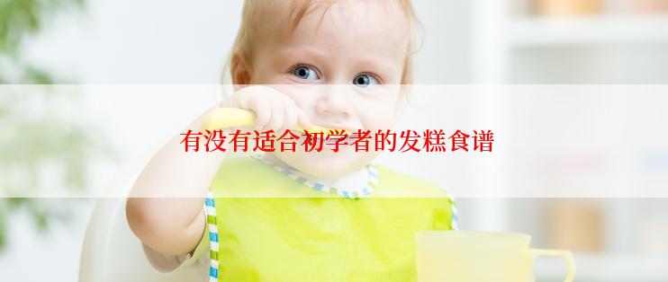  有没有适合初学者的发糕食谱