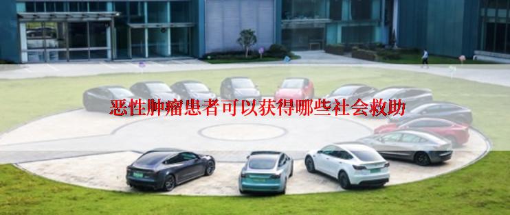  恶性肿瘤患者可以获得哪些社会救助