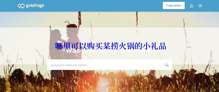  哪里可以购买某捞火锅的小礼品