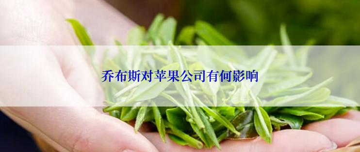 乔布斯对苹果公司有何影响