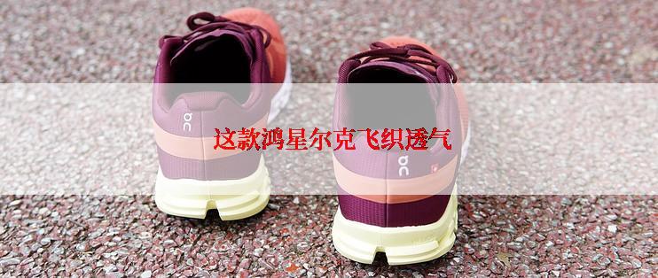  这款鸿星尔克飞织透气