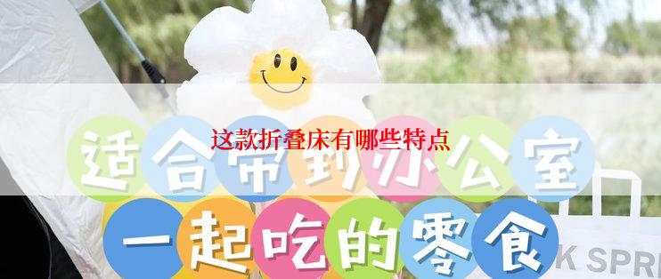 这款折叠床有哪些特点