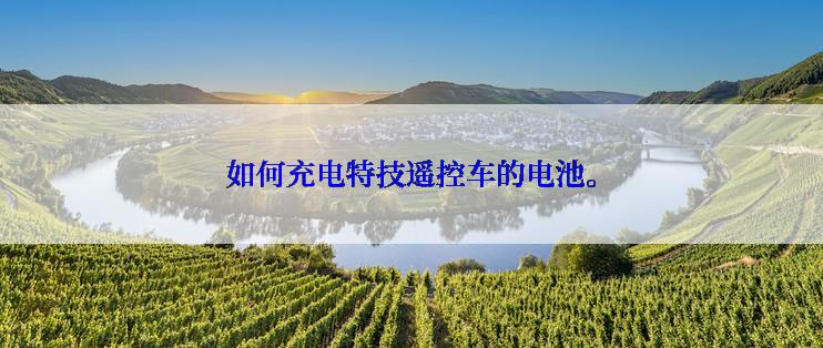 如何充电特技遥控车的电池。
