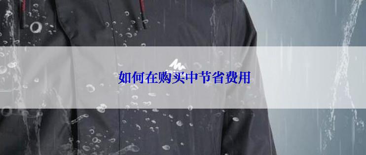 如何在购买中节省费用