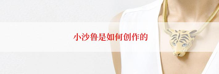  小沙鲁是如何创作的