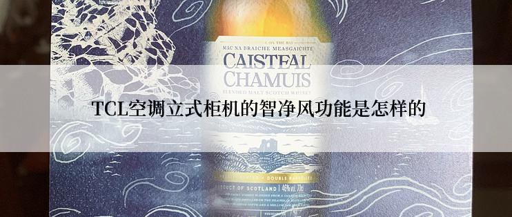  TCL空调立式柜机的智净风功能是怎样的