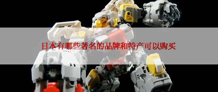 日本有哪些著名的品牌和特产可以购买