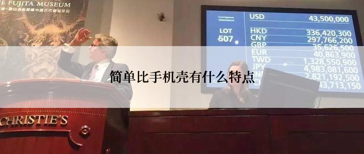 简单比手机壳有什么特点