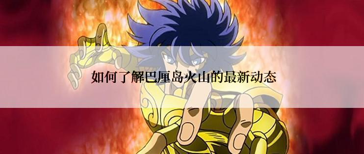  如何了解巴厘岛火山的最新动态