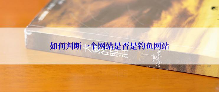如何判断一个网站是否是钓鱼网站