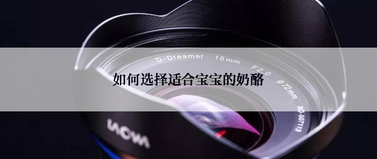 如何选择适合宝宝的奶酪