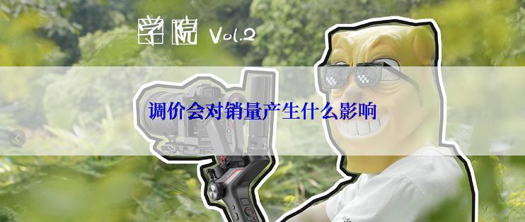 调价会对销量产生什么影响