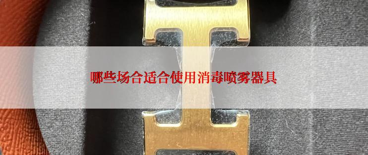 哪些场合适合使用消毒喷雾器具