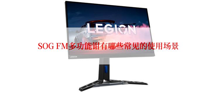 SOG FM多功能钳有哪些常见的使用场景