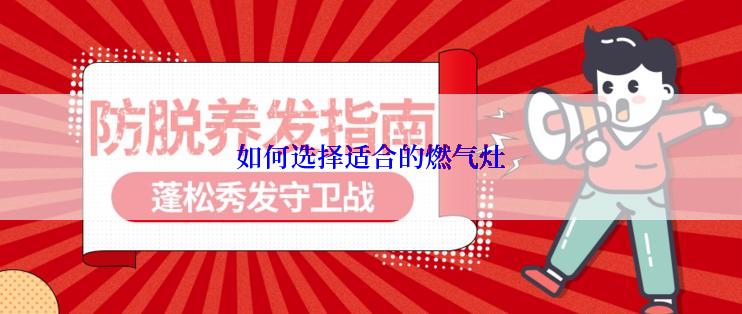 如何选择适合的燃气灶