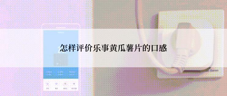 怎样评价乐事黄瓜薯片的口感