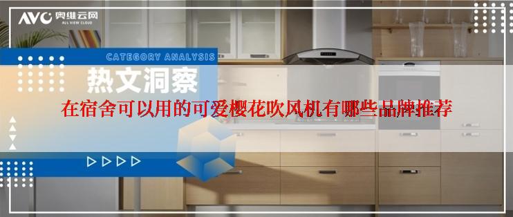 在宿舍可以用的可爱樱花吹风机有哪些品牌推荐