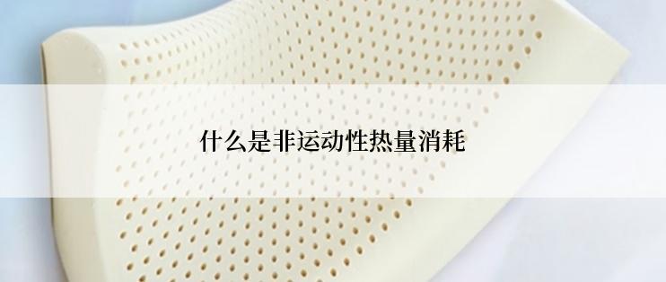 什么是非运动性热量消耗