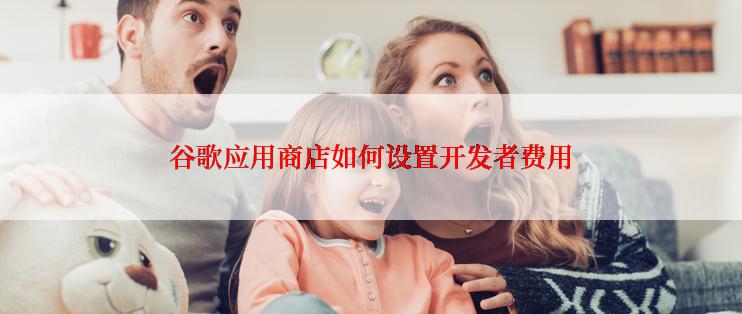 谷歌应用商店如何设置开发者费用