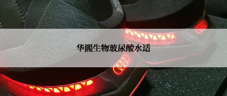华熙生物玻尿酸水适