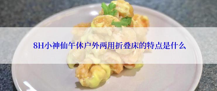  8H小神仙午休户外两用折叠床的特点是什么