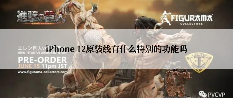 iPhone 12原装线有什么特别的功能吗