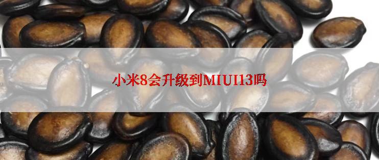 小米8会升级到MIUI13吗