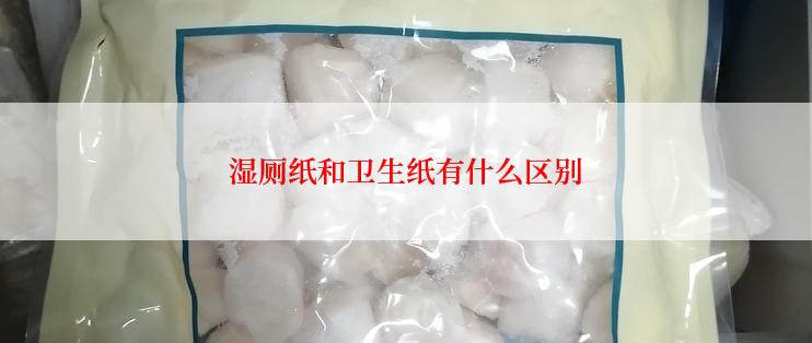 湿厕纸和卫生纸有什么区别