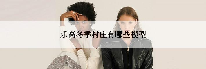 乐高冬季村庄有哪些模型