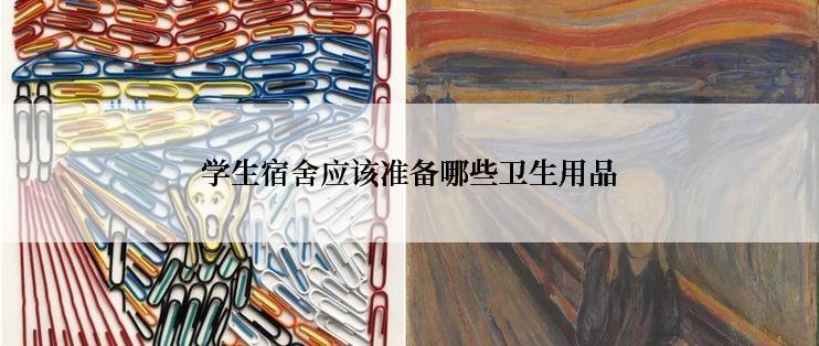 学生宿舍应该准备哪些卫生用品