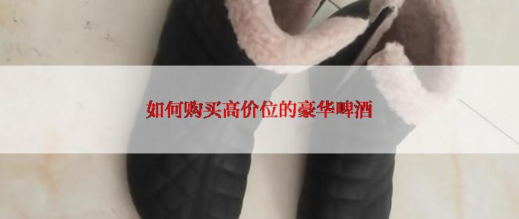 如何购买高价位的豪华啤酒