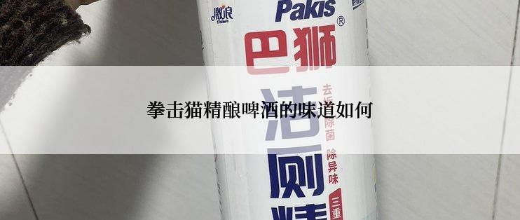 拳击猫精酿啤酒的味道如何
