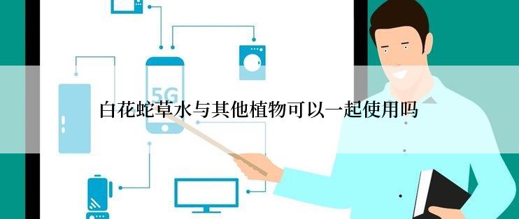 白花蛇草水与其他植物可以一起使用吗