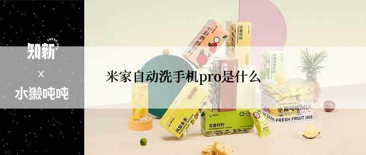 米家自动洗手机pro是什么