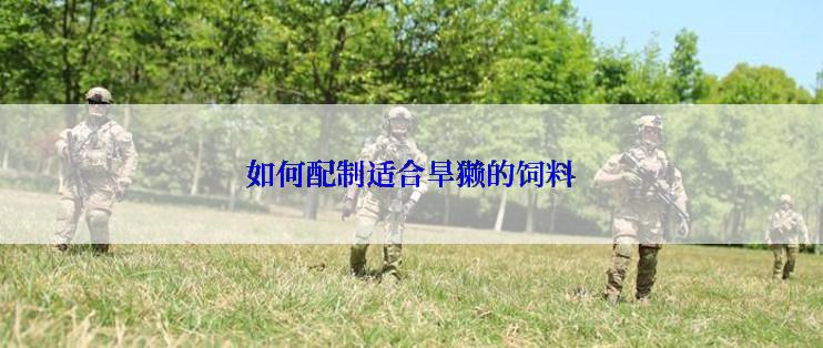 如何配制适合旱獭的饲料